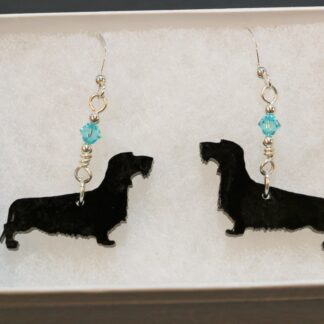 Dachshund Wirehaired Dachshund Earrings