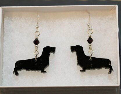 Dachshund Wirehaired Dachshund Earrings