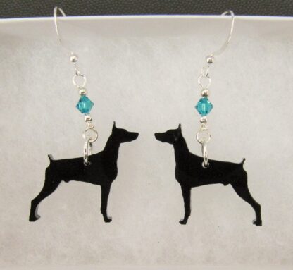 Doberman Pinscher Earrings