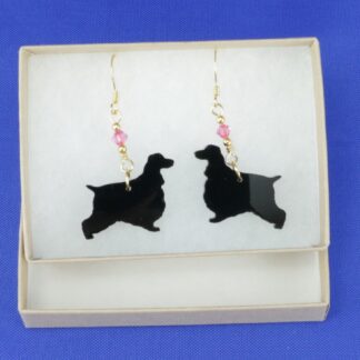 English Cocker Spaniel Earrings