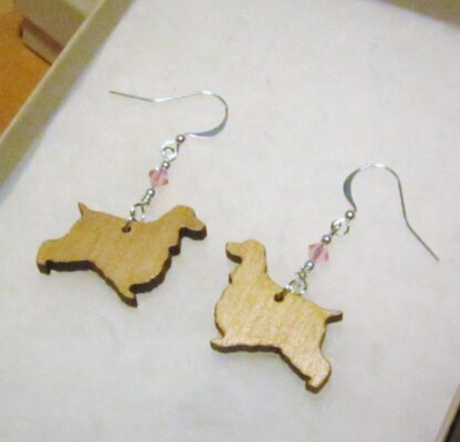 English Cocker Spaniel Earrings