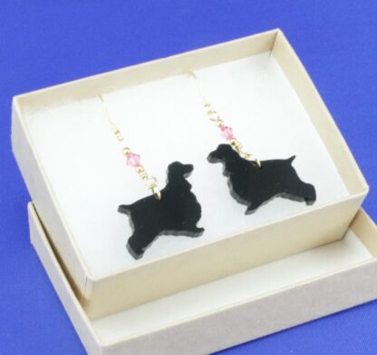 English Cocker Spaniel Earrings