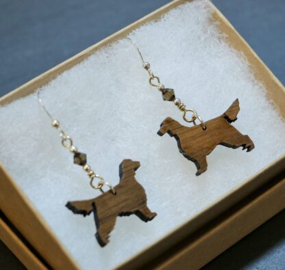 Gordon Setter Earrings