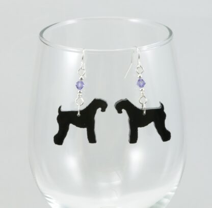 Kerry Blue Terrier Earrings