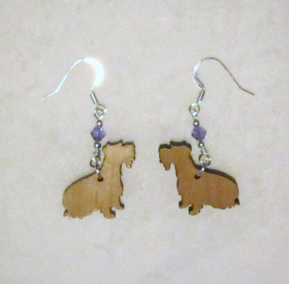 Miniature Schnauzer Earrings