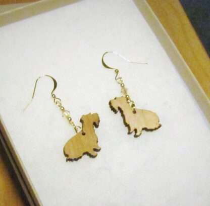 Miniature Schnauzer Earrings