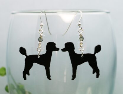 Poodle Earrings