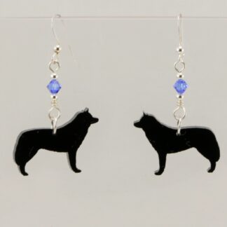 Siberian Husky Earrings