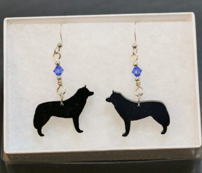 Siberian Husky Earrings