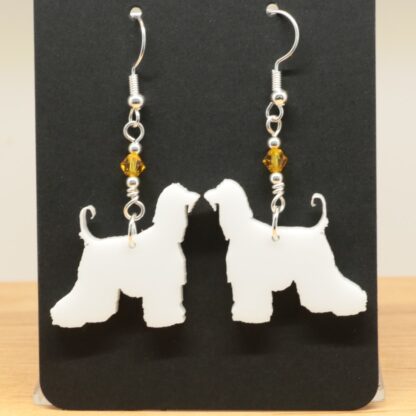 Afghan Hound Earrings