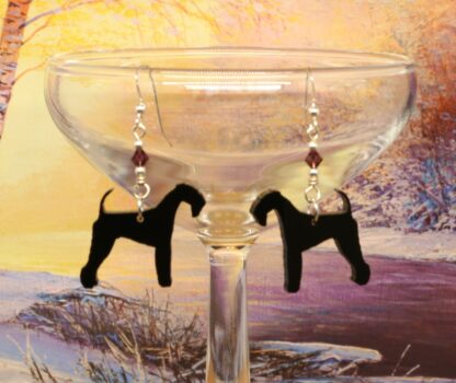 Airedale Earrings