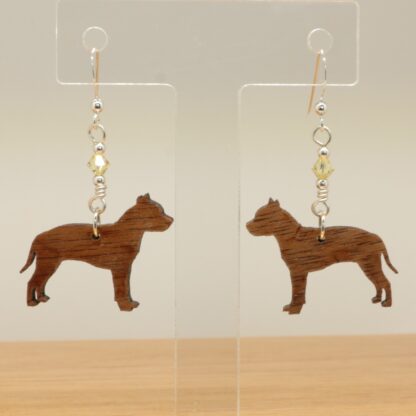 American Staffordshire Terrier Earrings