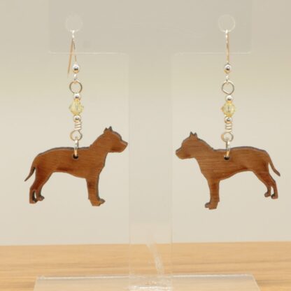 American Staffordshire Terrier Earrings