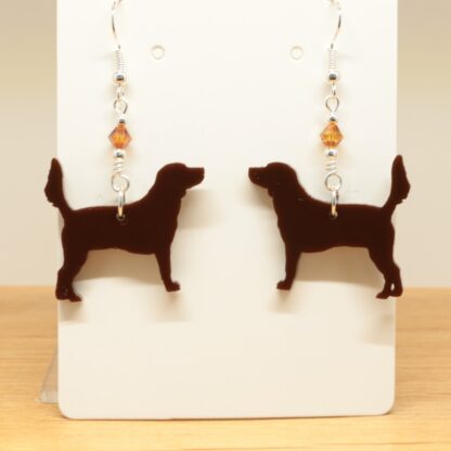 Beagle Earrings