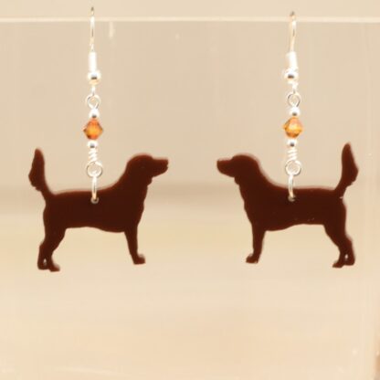 Beagle Earrings