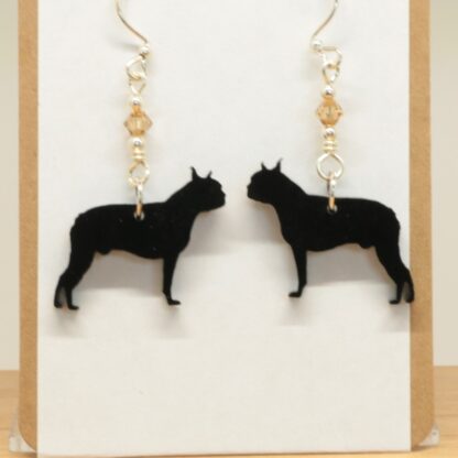 Boston Terrier Earrings