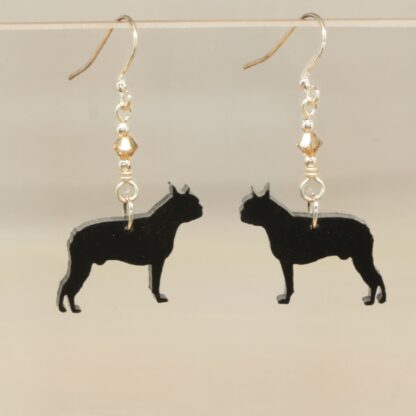 Boston Terrier Earrings