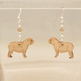 Bulldog Earrings