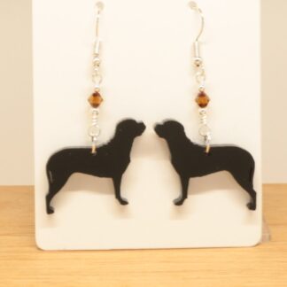 Bullmastiff Earrings