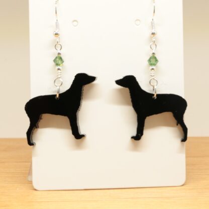 Curly Coated Retriever Earrings