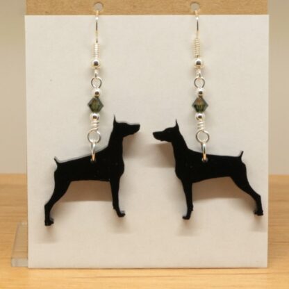 Doberman Pinscher Earrings