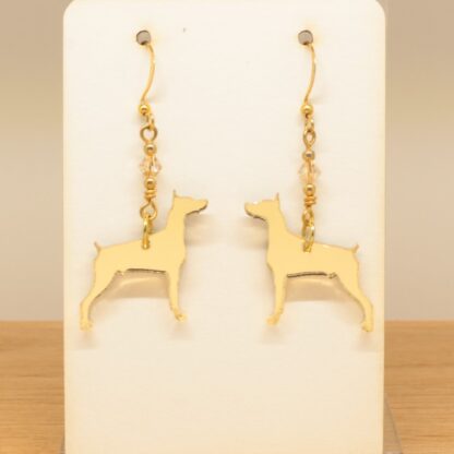 Doberman Pinscher Earrings