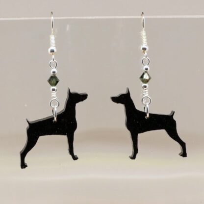 Doberman Pinscher Earrings