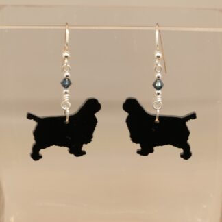 English Toy Spaniel Earrings