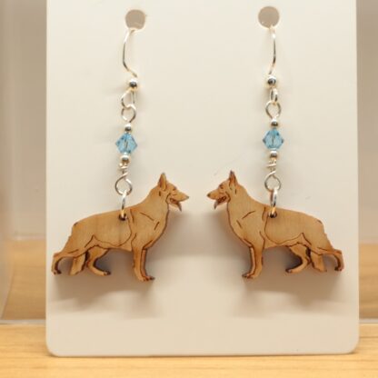 German Shepherd Earrings