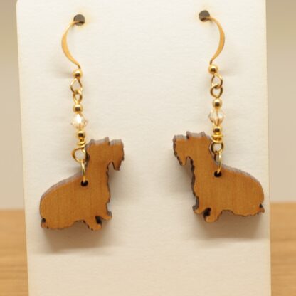 Miniature Schnauzer Earrings