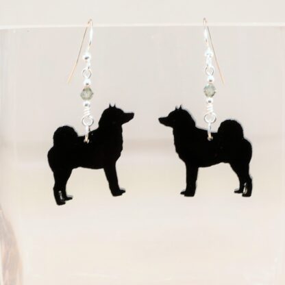 Norwegian Elkhound Earrings