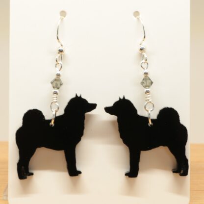 Norwegian Elkhound Earrings