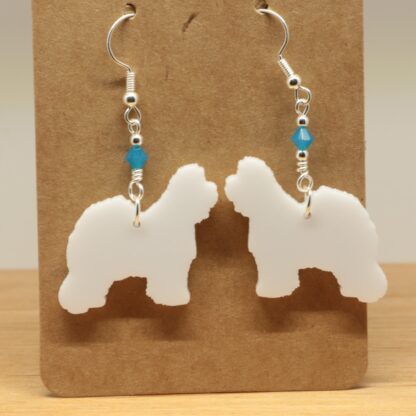 Old English Sheepdog Earrings