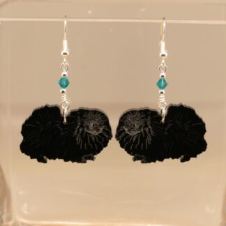 Pekingese Earrings