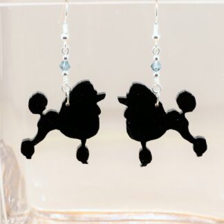 Poodle Earrings