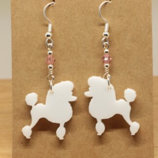 Poodle Earrings