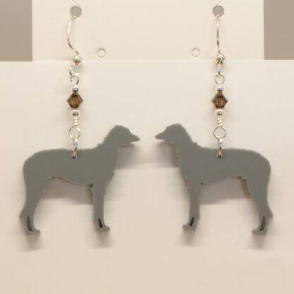 Scottish Deerhound Earrings