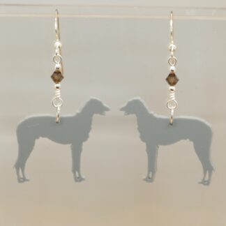 Scottish Deerhound Earrings