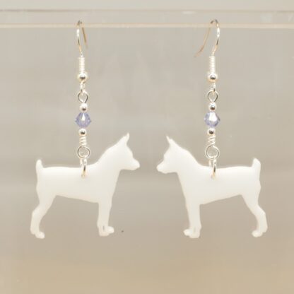 Toy Fox Terrier Earrings