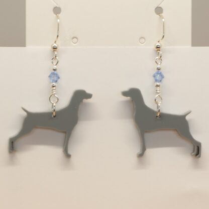 Weimaraner Earrings