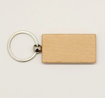 Wood Keychain Blank