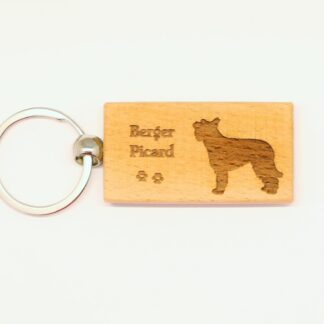 Berger Picard Wood Keychain