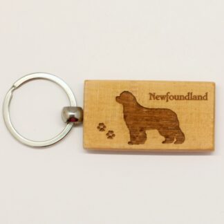 Newfoundland Wood Keychain