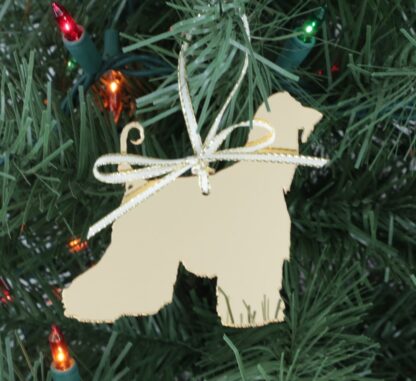 Afghan Hound Ornament