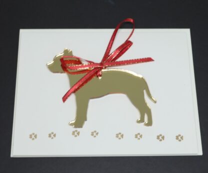 American Staffordshire Terrier Ornament