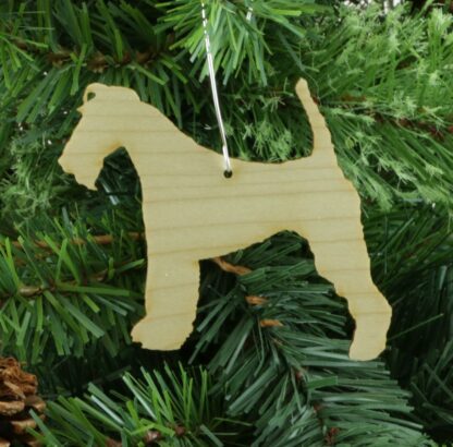 Fox Terrier Wire Fox Terrier Ornament