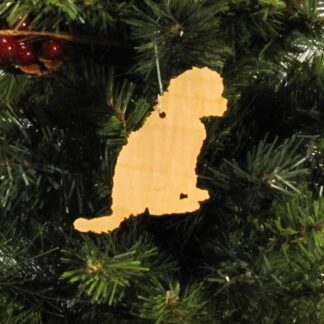 Golden Doodle Puppy Ornament