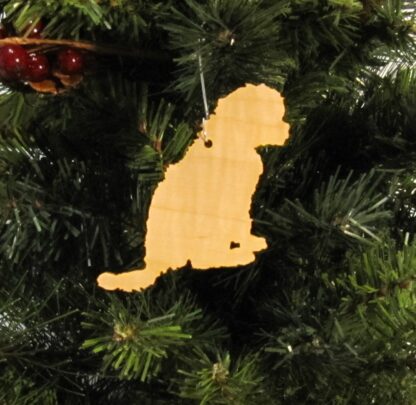 Golden Doodle Puppy Ornament