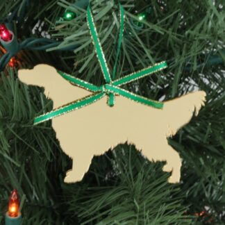 Irish Red and White Setter Ornament