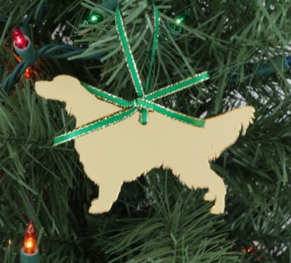 Irish Red and White Setter Ornament